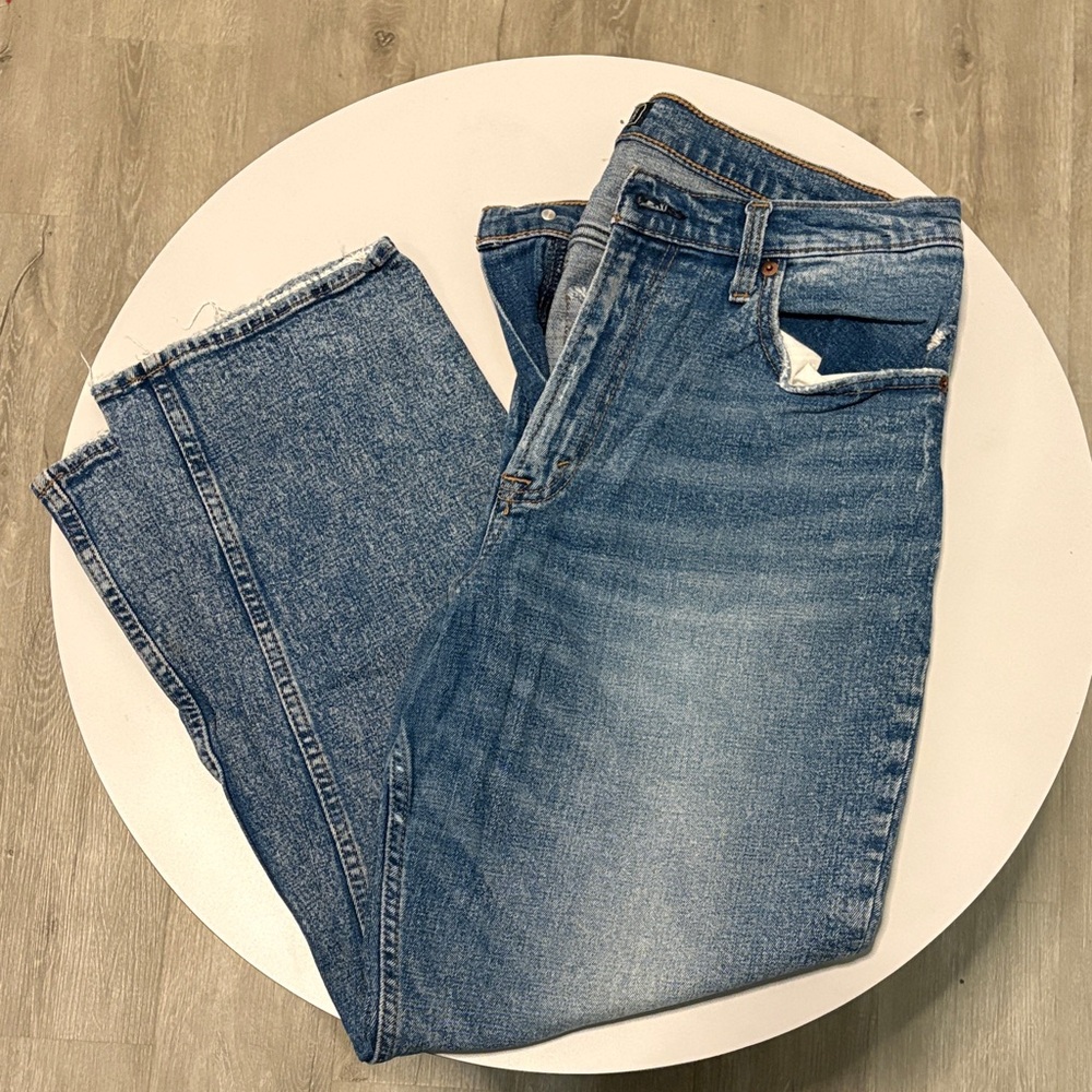 Abercrombie & Fitch Light Blue Straight Jeans